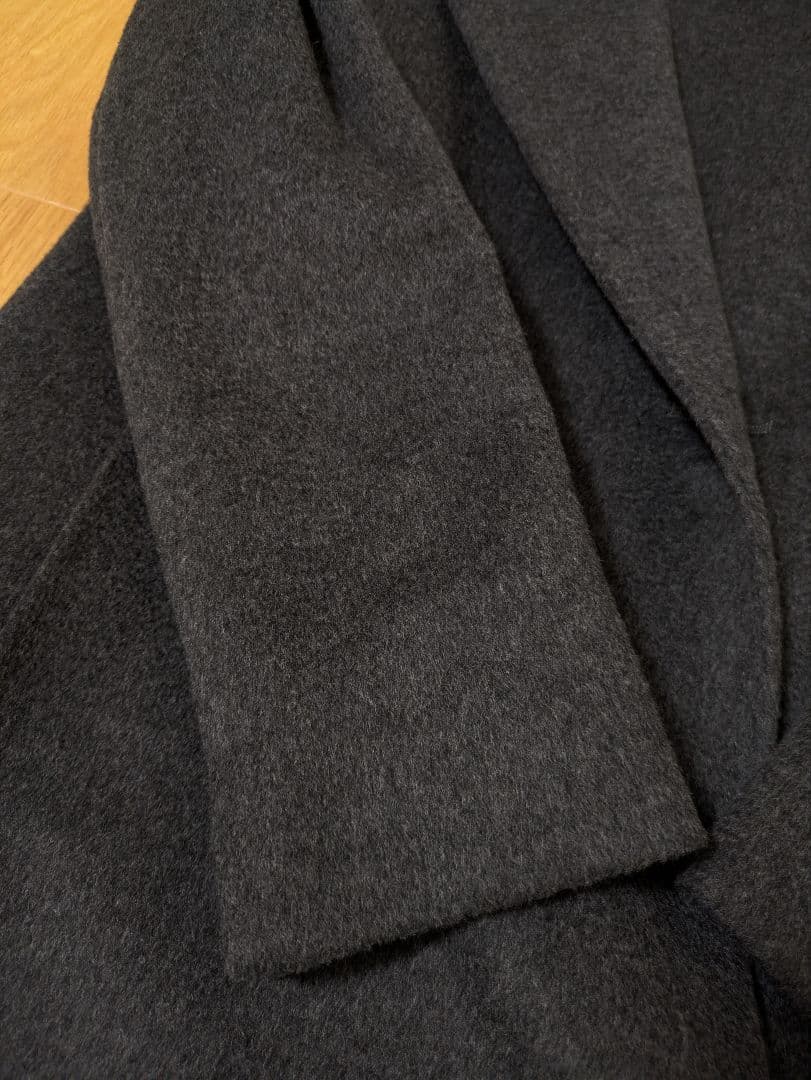 極美品　23区　ロロ・ピアーナ　ロロピアーナ　ウールコート　フード　38