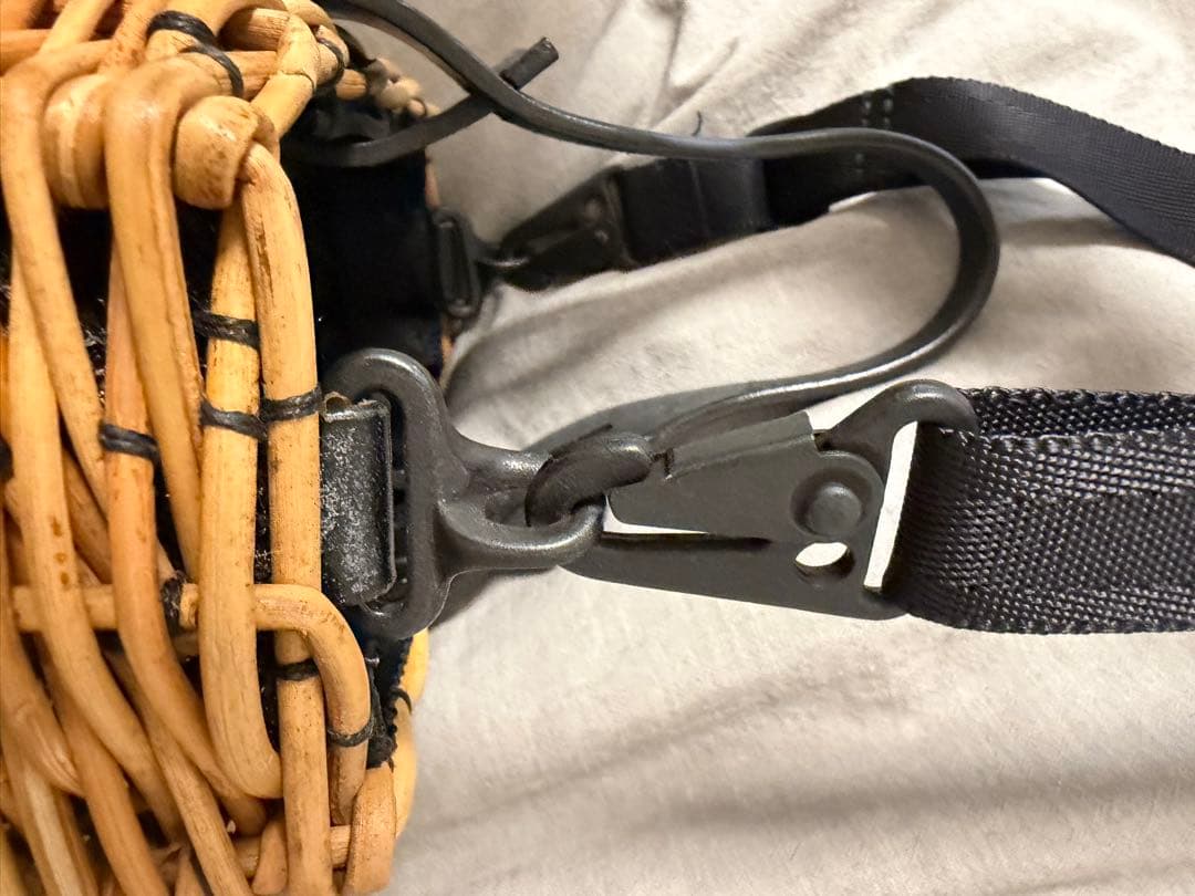 eb.a.gos　エバゴス　角たてバスケット　かごバッグ