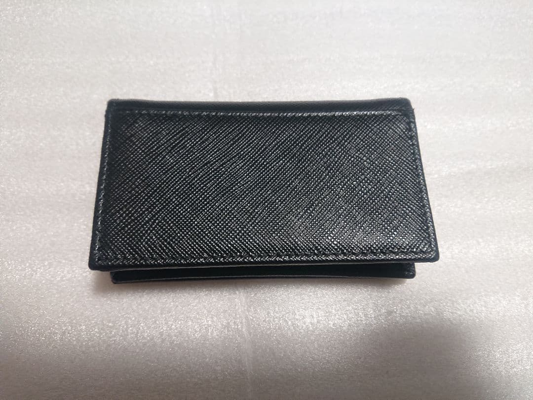 PRADA プラダ カードケース サフィアーノ ネロ