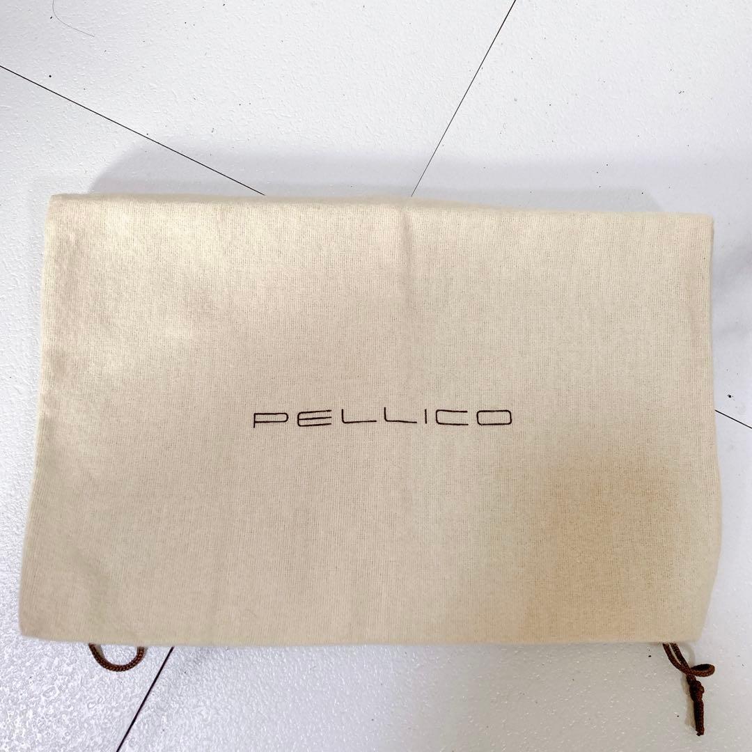 PELLICO ペリーコ フラットシューズ 本革 アネッリ ブルー 37 24