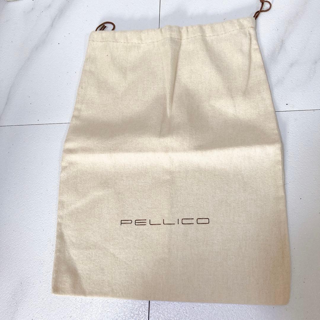 PELLICO ペリーコ フラットシューズ 本革 アネッリ ブルー 37 24