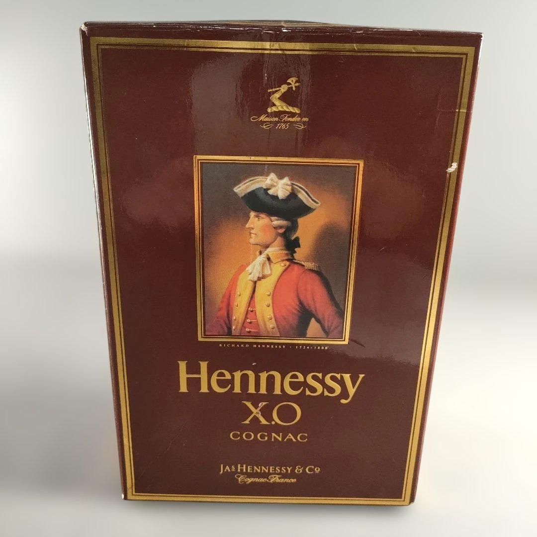 A1347-5/ヘネシーX.O/クリアボトル 金キャップ/コニャック/700ml