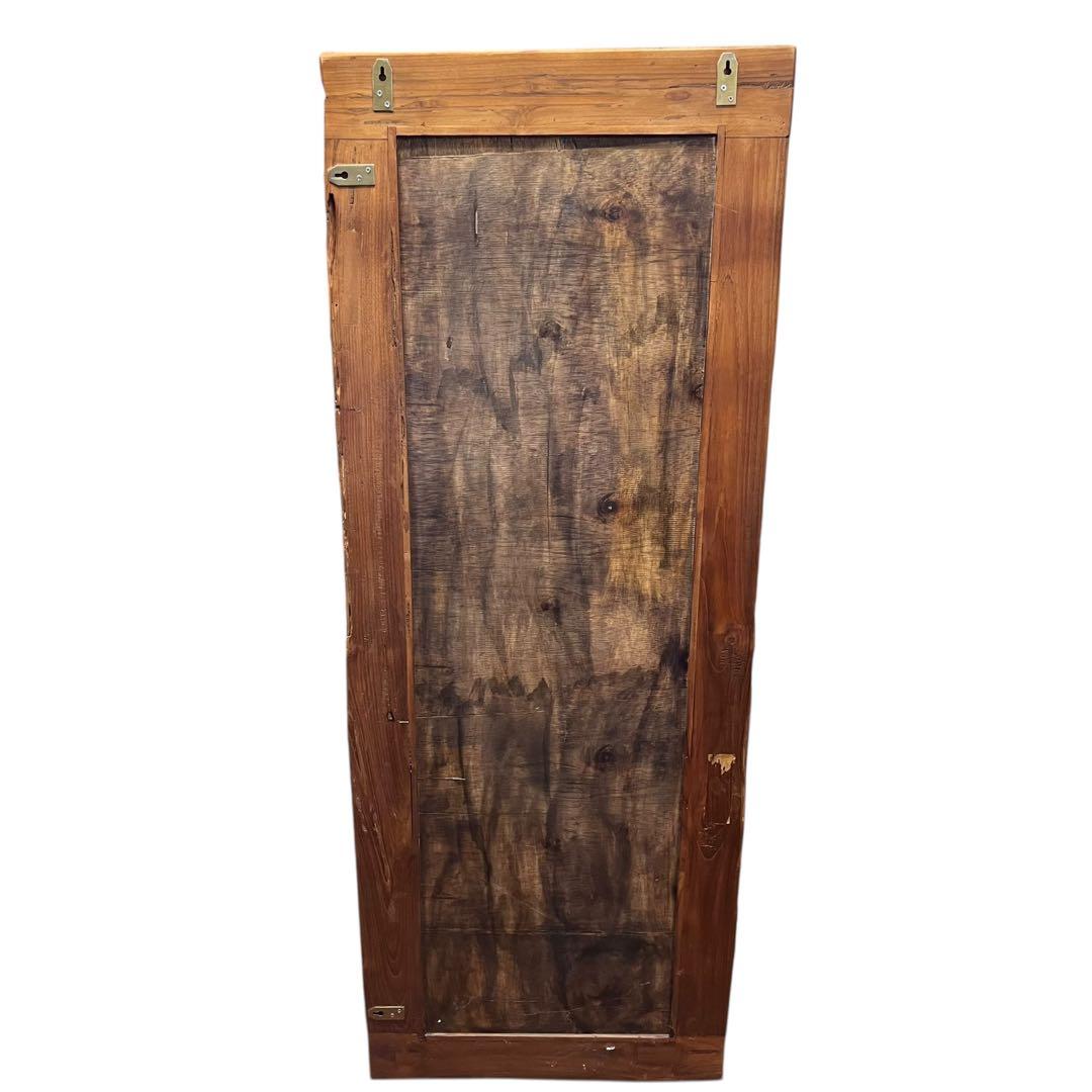 KAJA カジャ チーク古材 ミラー 鏡 幅約60cm 高さ約160cm