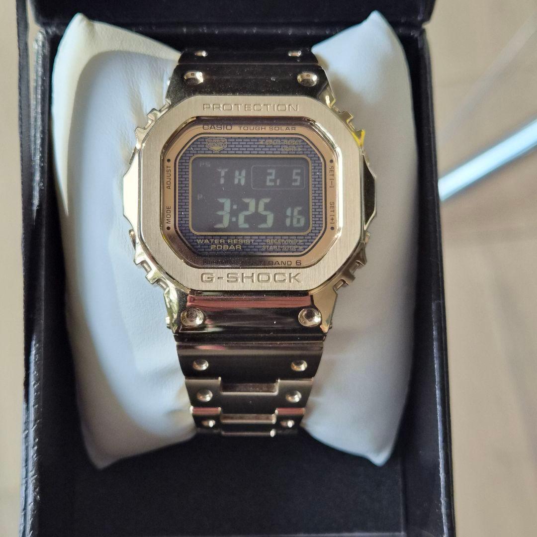 超美品　カシオ G-SHOCK フルメタル GMW-B5000GD