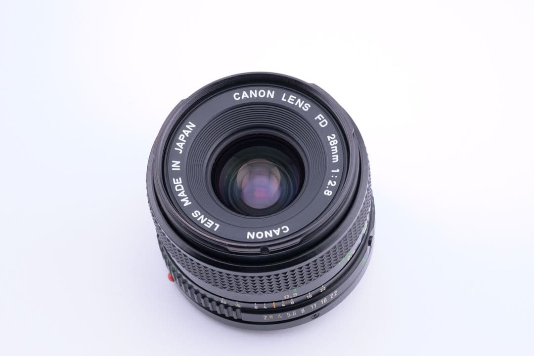 フィルムカメラ Canon AE-1P + NewFD 28mm F2.8