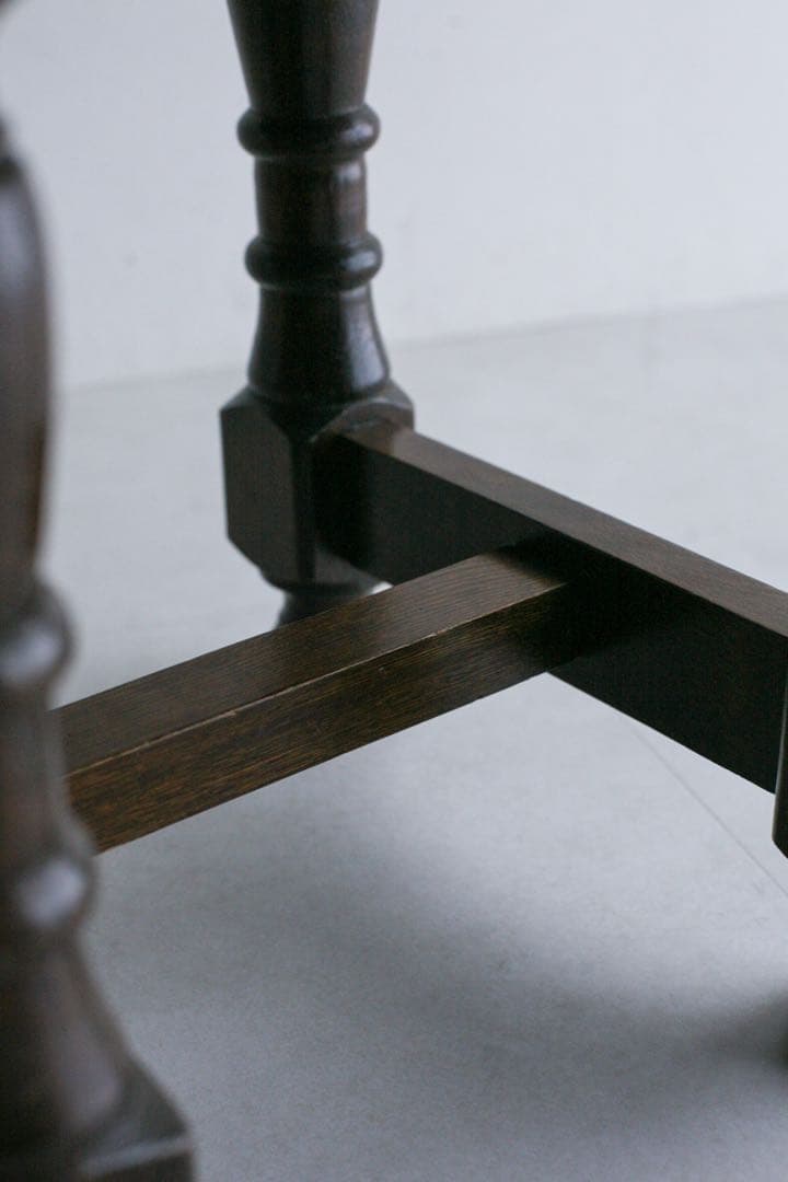 フランス ラウンドテーブル　サイドテーブル　コーヒーテーブル　無垢材 古家具