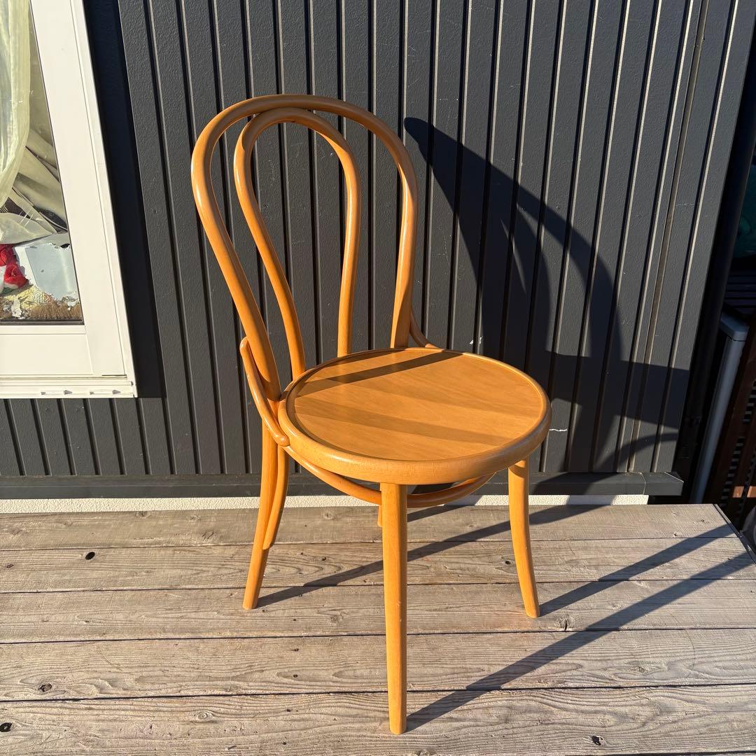 北欧レトロ CRES 木製 ベントウッドチェア ダイニングチェア 曲木 カフェ