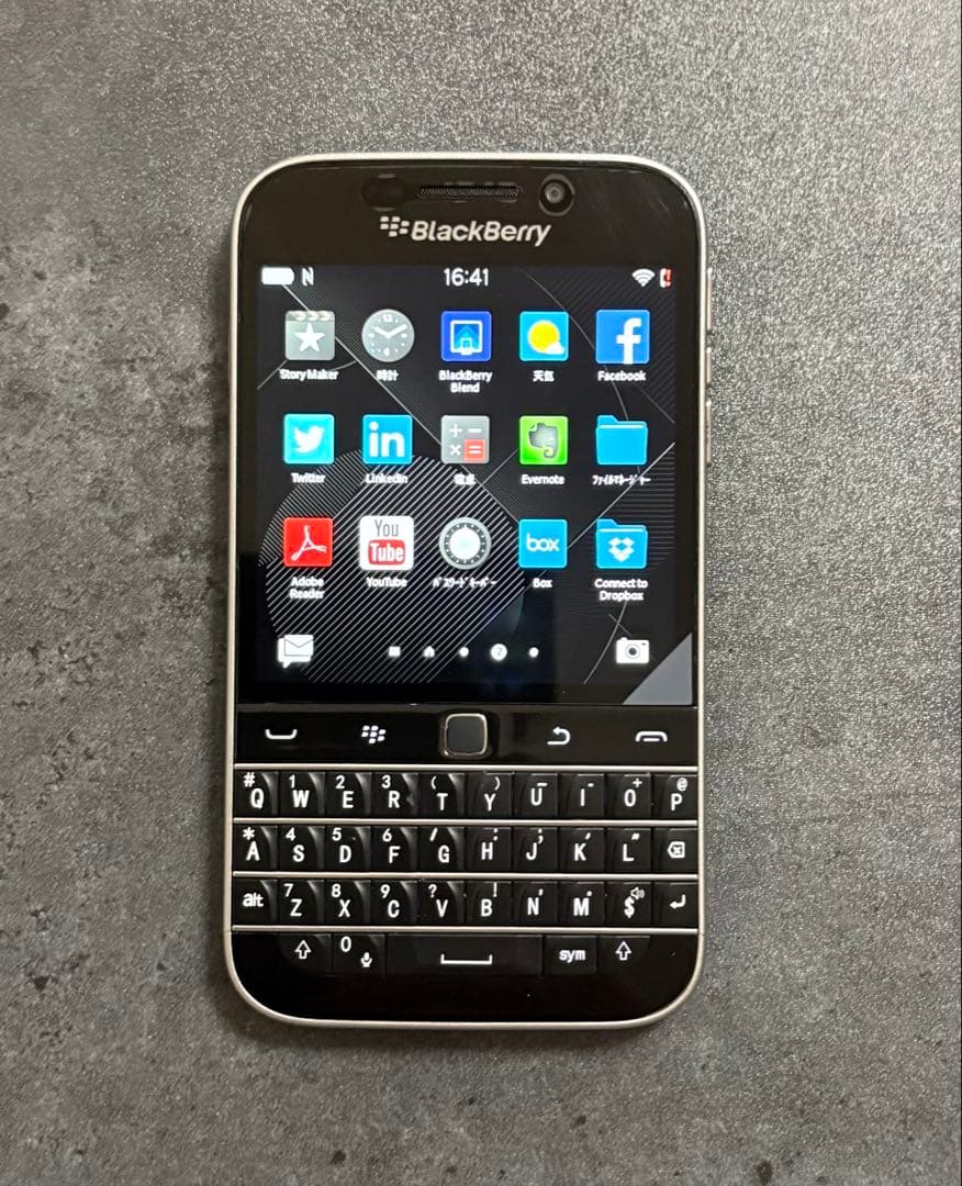 ブラックベリー クラシック BlackBerry Classic Q20 黒