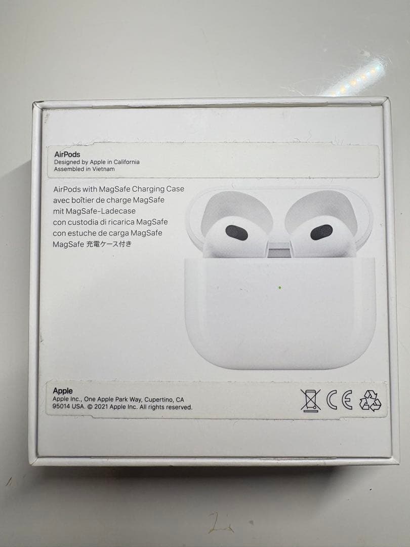 AirPods (第3世代) ワイヤレスイヤホン 美品