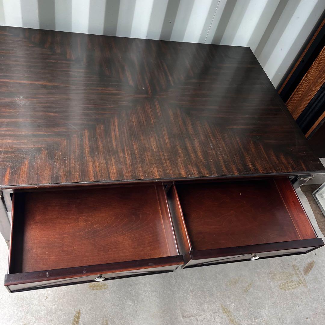 取付無料！メートランドスミス おしゃれアンティーク引き出し付きローテーブル✨