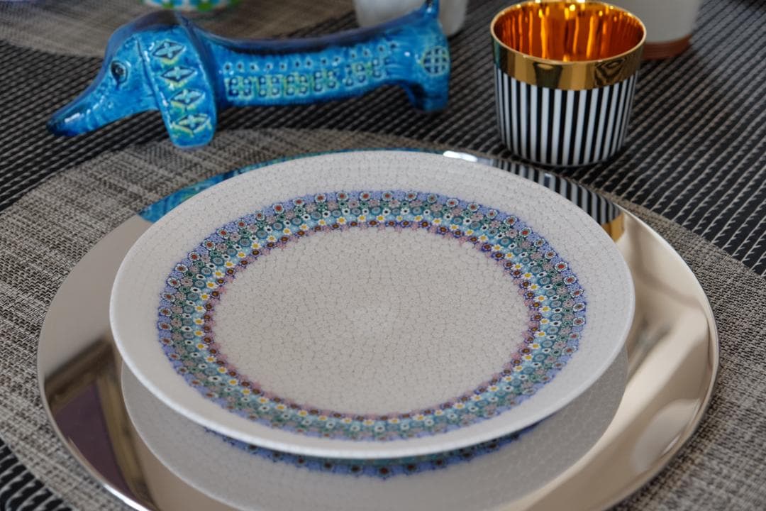 ベネチアンガラス ミルフィオリ 江波冨士子 茶碗 舩木倭帆/黒木国昭/藤田喬平