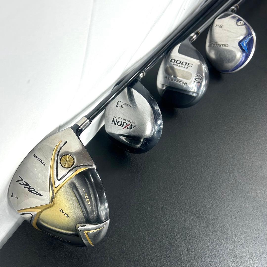 本格派　メンズゴルフクラブ　14本　フルセット お試しセット　ゴルフセット