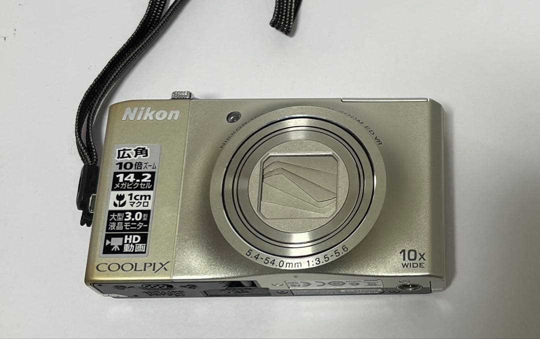 Nikon COOLPIX S8000 10xWIDEシャンパンシルバー