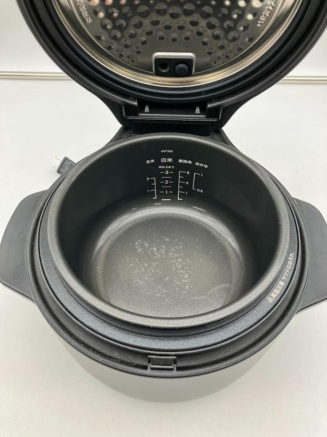 BALMUDA The Gohan 電気炊飯器　KO3A-BK