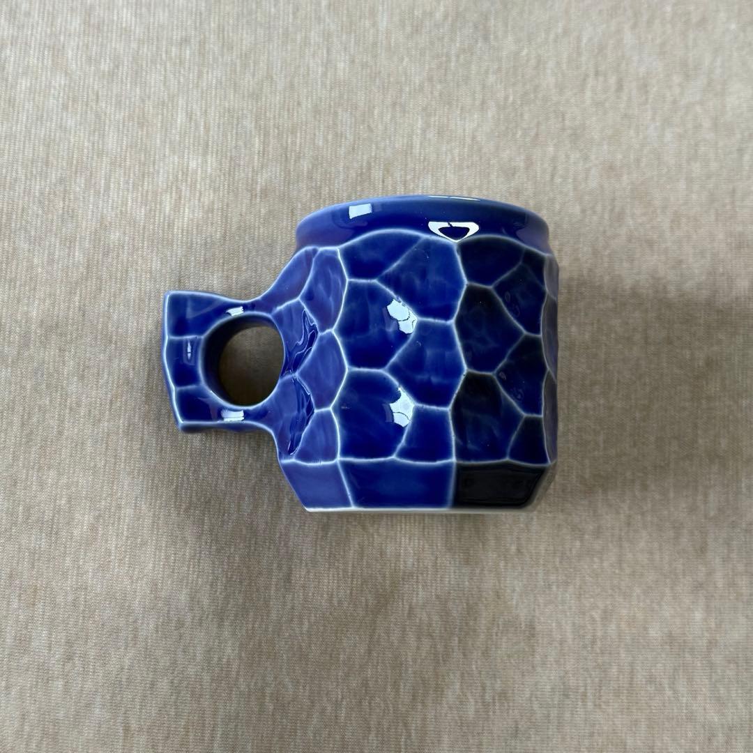 M新品 AKIHIRO WOODWORKS JINCUP セラミック ブルー