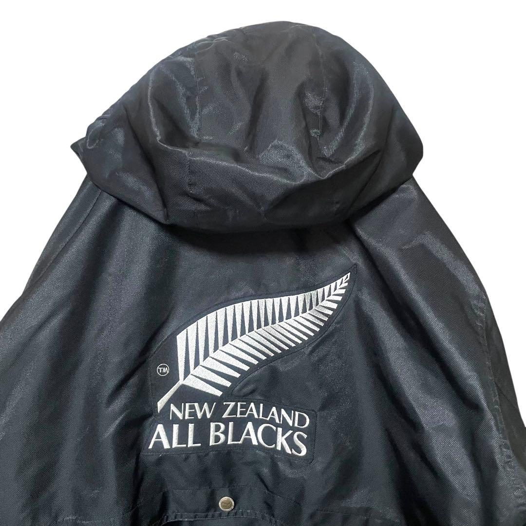 CANTERBURY × ALL BLACKS ベンチコート L バックプリント