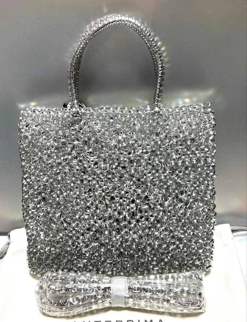 アンテプリマ ミカ ニナガワ/スクエア スモール/シルバー 新品未使用品