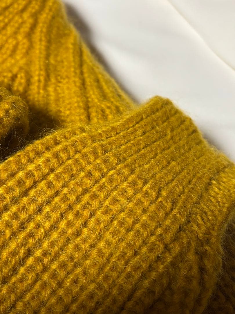 corgi リブ編みニット