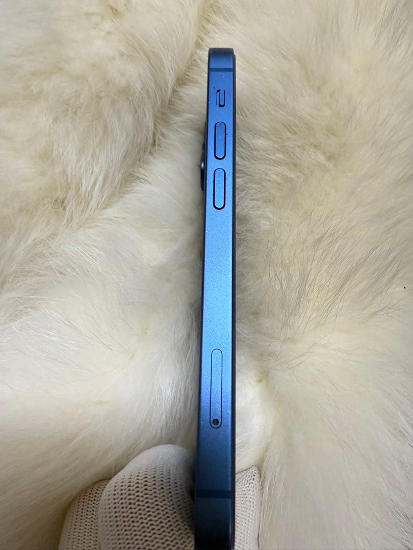 iphone 13mini 256GB ブルー SIMフリー国内版 BT100%