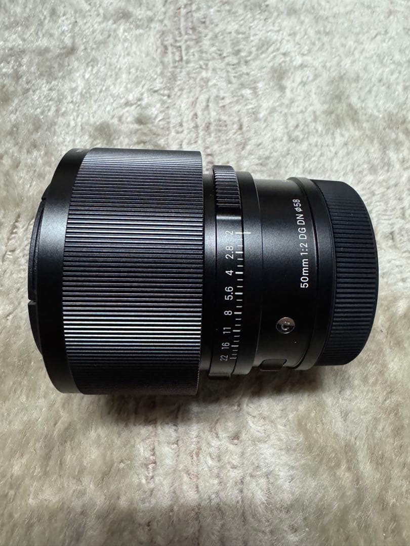 SIGMA 50mm F2 DG DN レンズ Lマウント（新品同様）