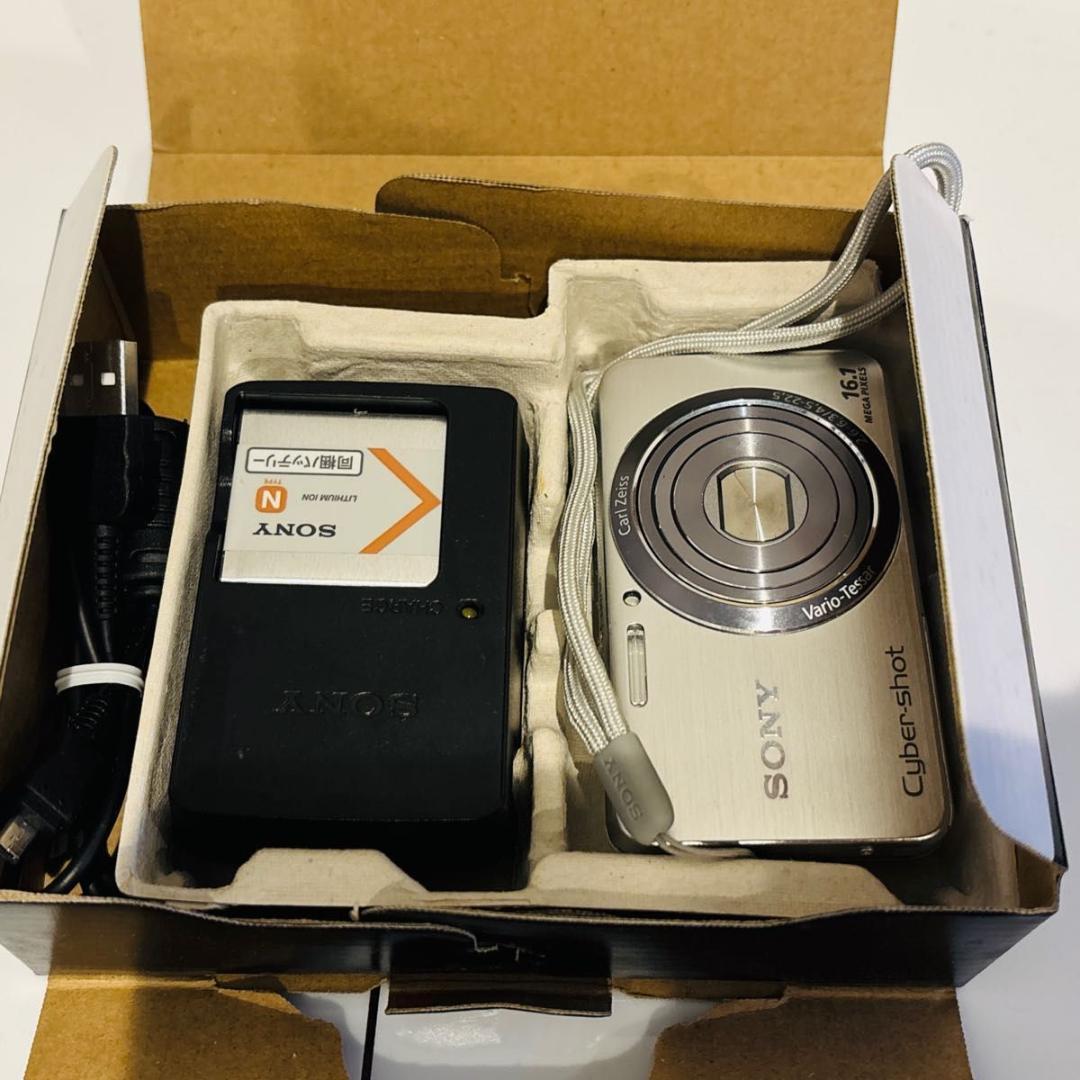 【超美品】SONY Cyber-shot DSC-W630 シルバー　美箱付き
