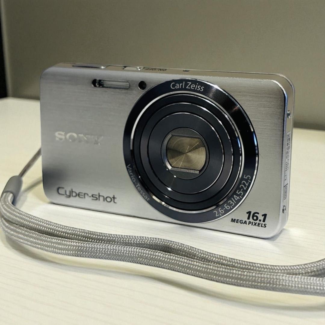 【超美品】SONY Cyber-shot DSC-W630 シルバー　美箱付き