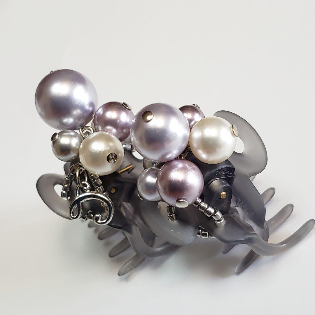 新品未使用　コンプレックスビズ スワロフスキー　パール　ホイップクリップ