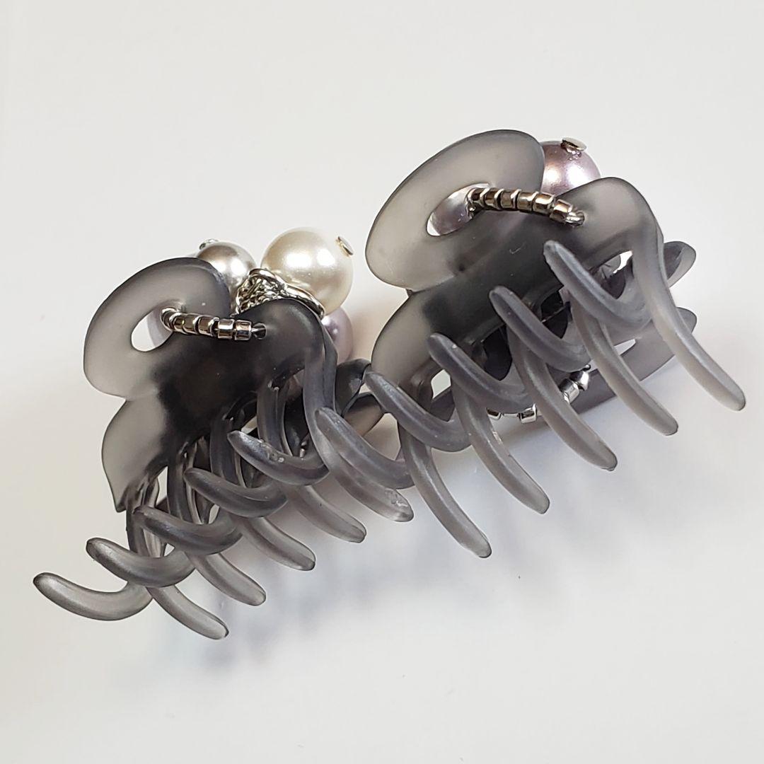 新品未使用　コンプレックスビズ スワロフスキー　パール　ホイップクリップ