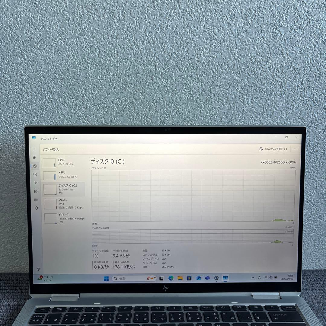 HP EliteBook x360 1040 G8 i5-1145G7 タッチ