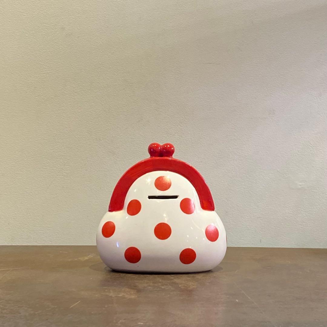 内藤ルネ RUNE がま口型 貯金箱