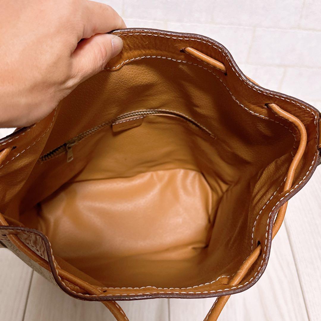 『美品』CELINE(セリーヌ)ショルダーバッグ PVC マカダム柄