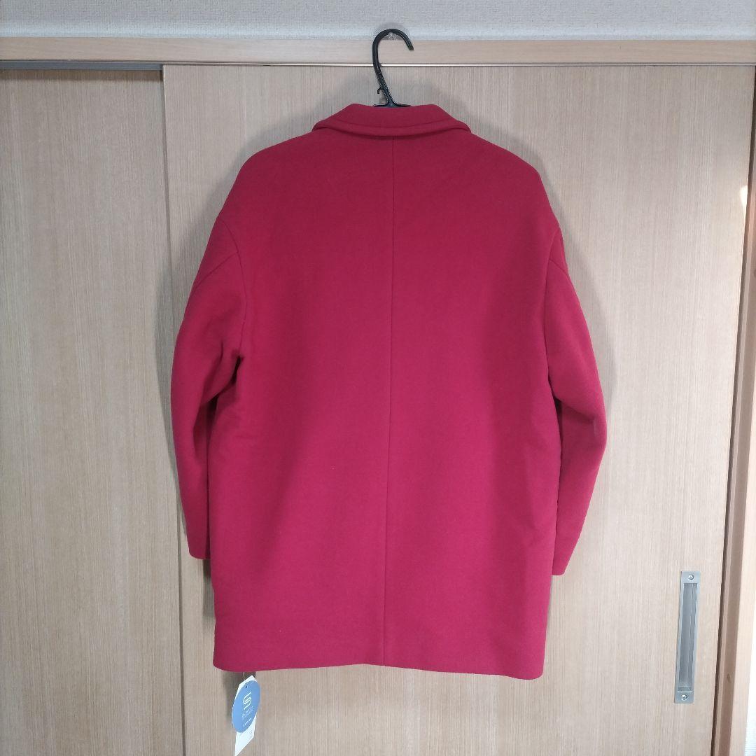 新品 本日セール☆SHIPS any リバーダブルテーラードミドルコクーンコート