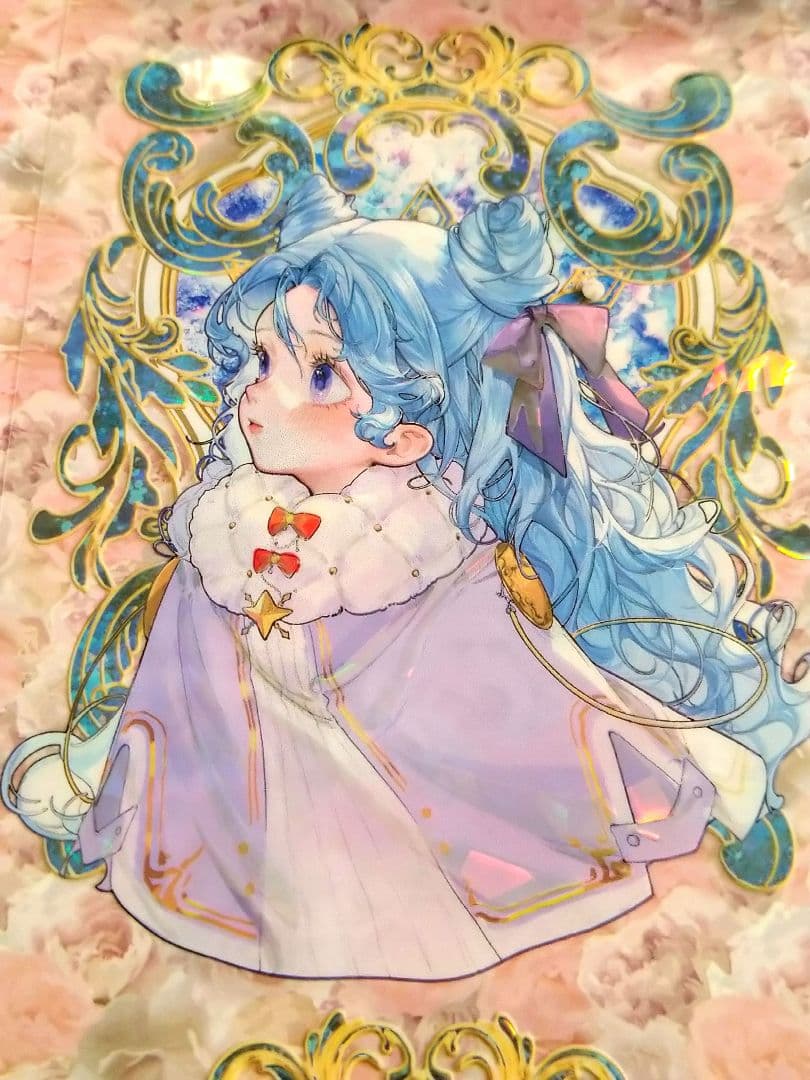 ✩完売御礼✩J745＃雪花传星(贝壳光)李富贵切り売り海外人物マステ女の子