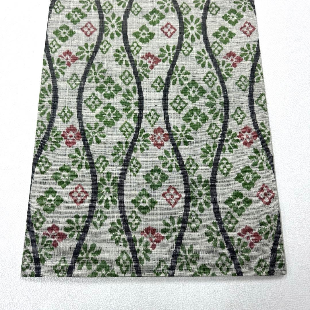 専用帯5085 ●奥順 はたおり娘 結城紬 高級 正絹 全通名古屋仕立て名古屋帯