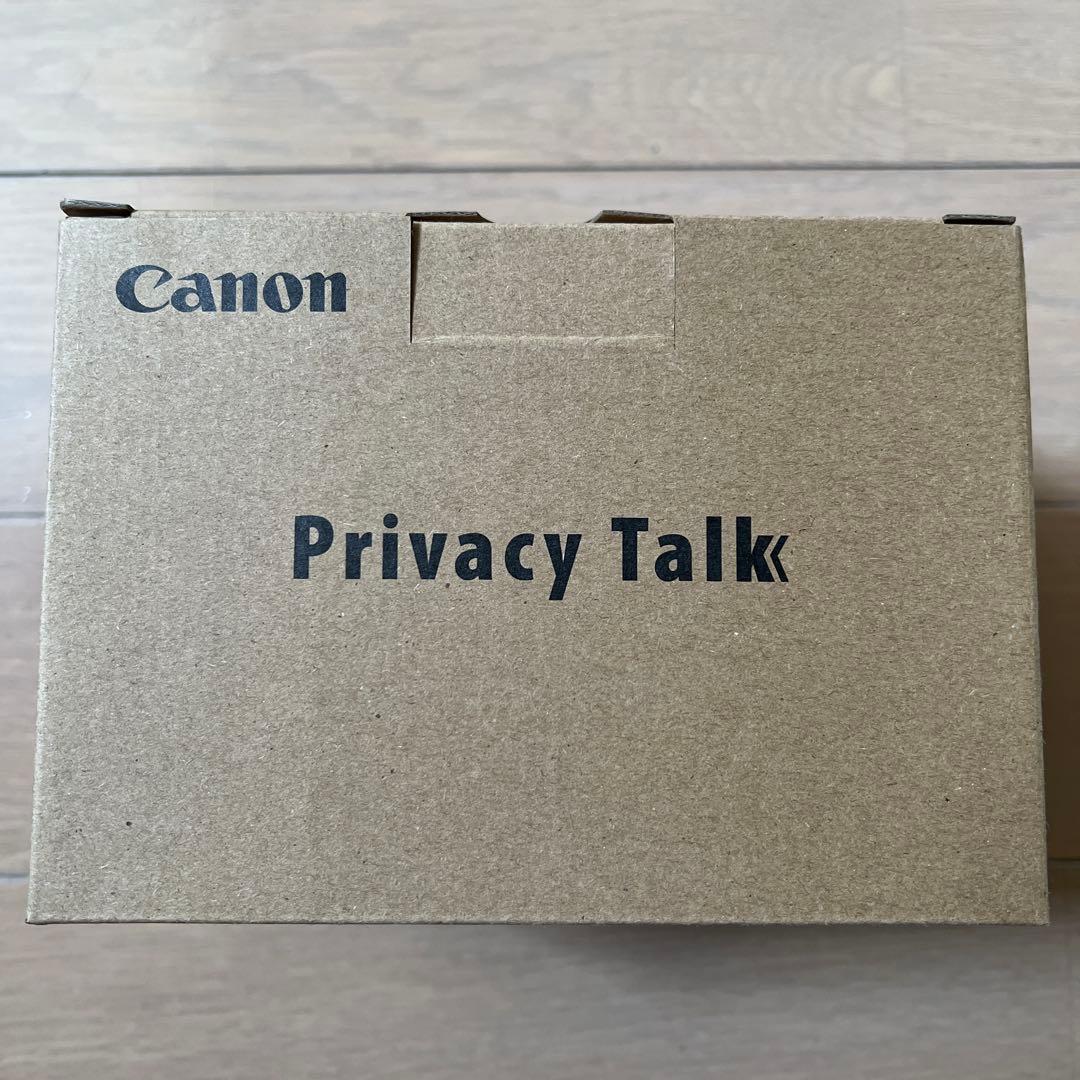 【新品未開封】MD-100-GY CANON Privacy Talk