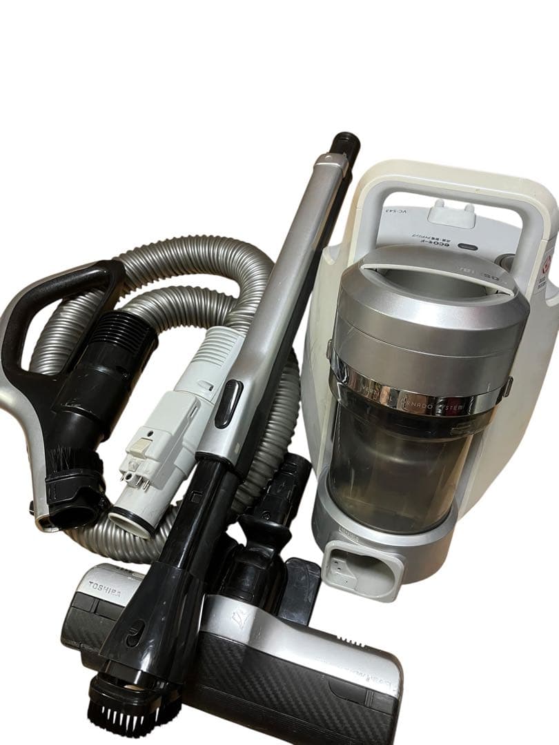 TOSHIBA 東芝　サイクロン掃除機　VC-S43 (W) 13年製　保証付き