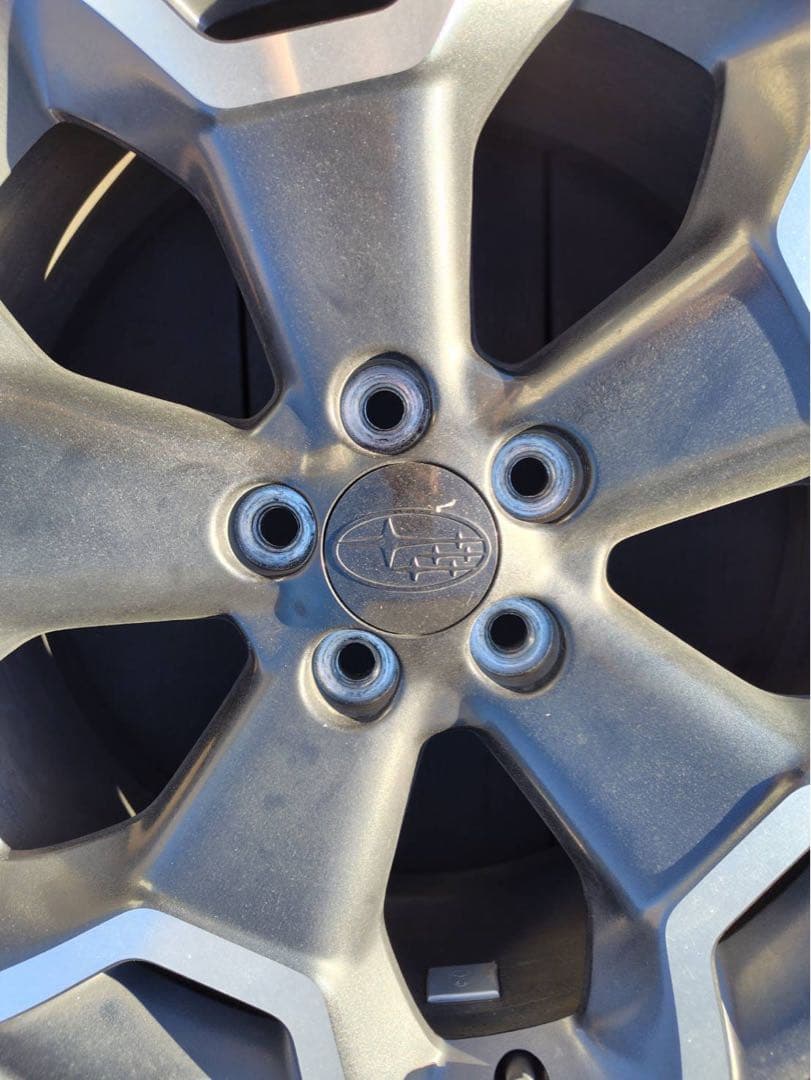 インプレッサXV　GP7　純正17インチアルミホイール　グッドイヤーアイスナビ7