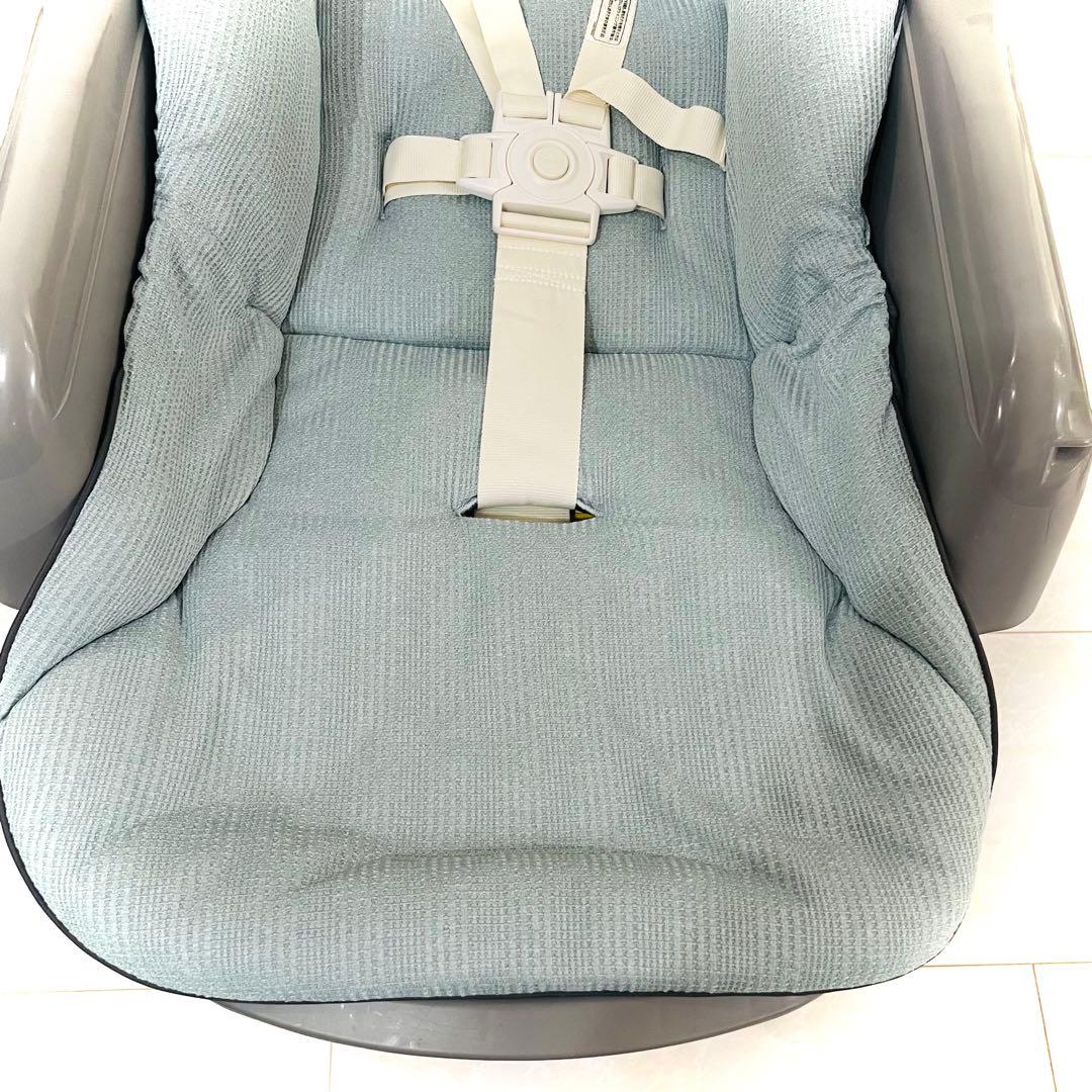 【超美品】テーブル艶有★コンビネムリラオートスイングBEDiスリープシェルブルー