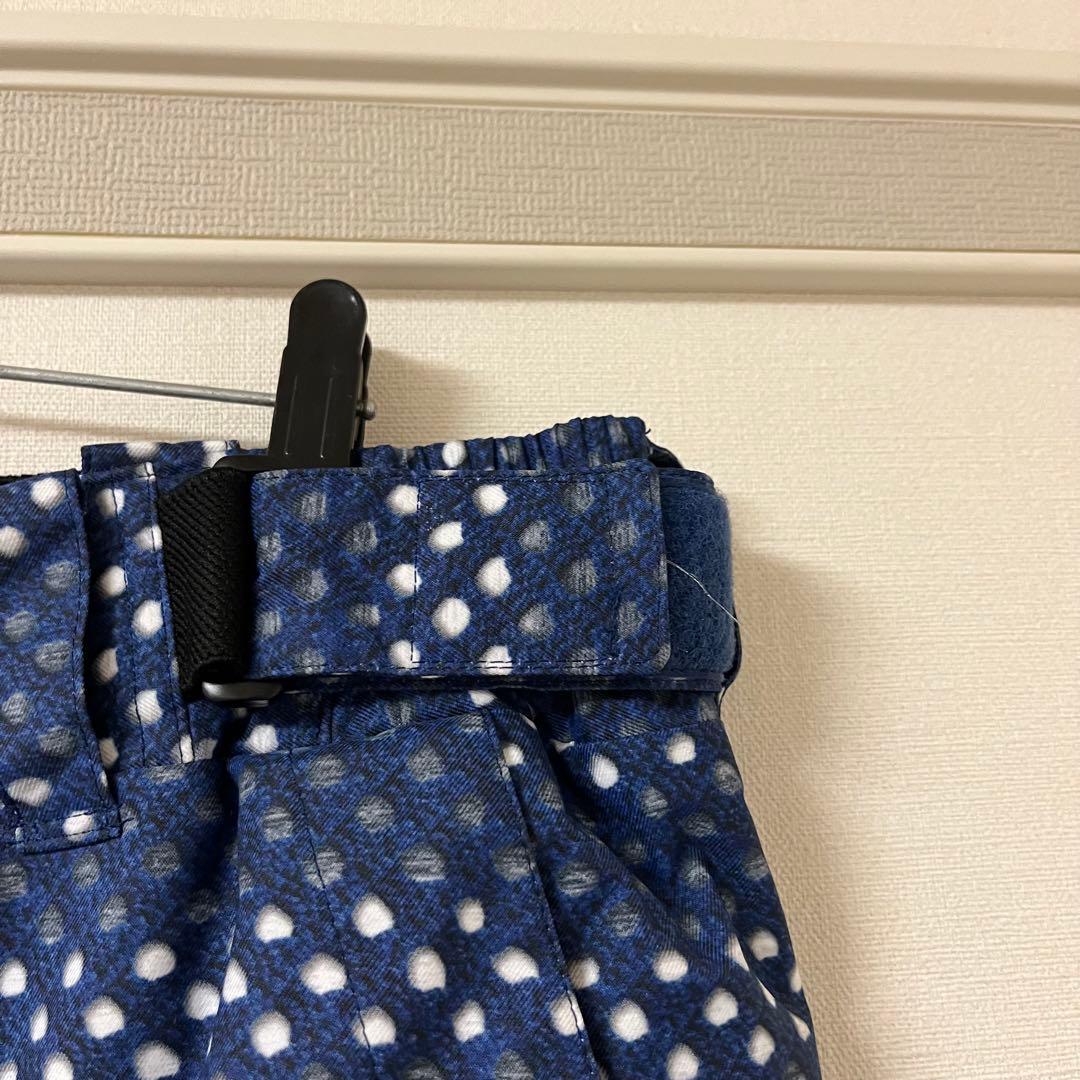 【入手困難】on yo ne スキーウェア ユニセックス 青・黄・白 幾何学模様