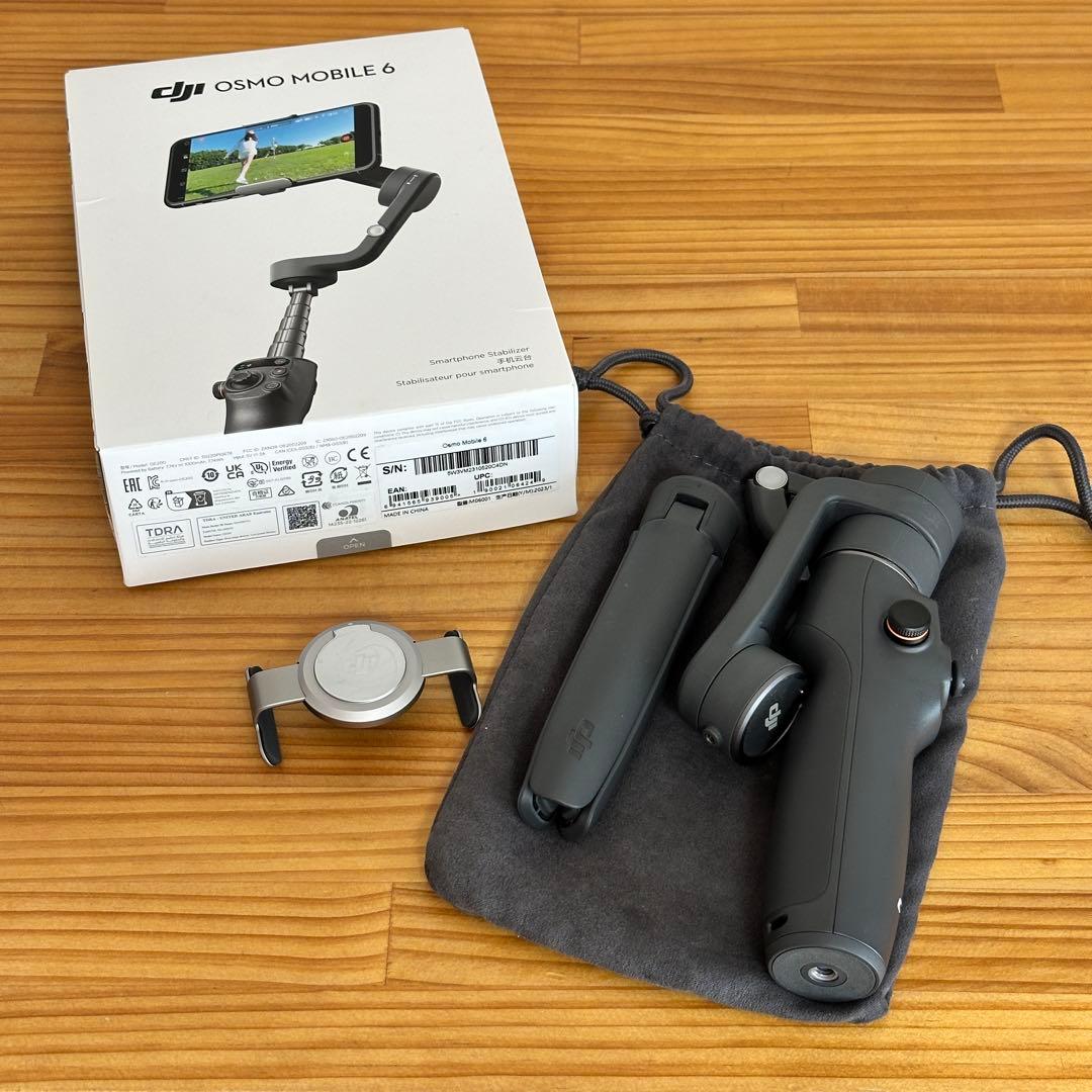 DJI Osmo Mobile 6 スマートフォンスタビライザー OM6