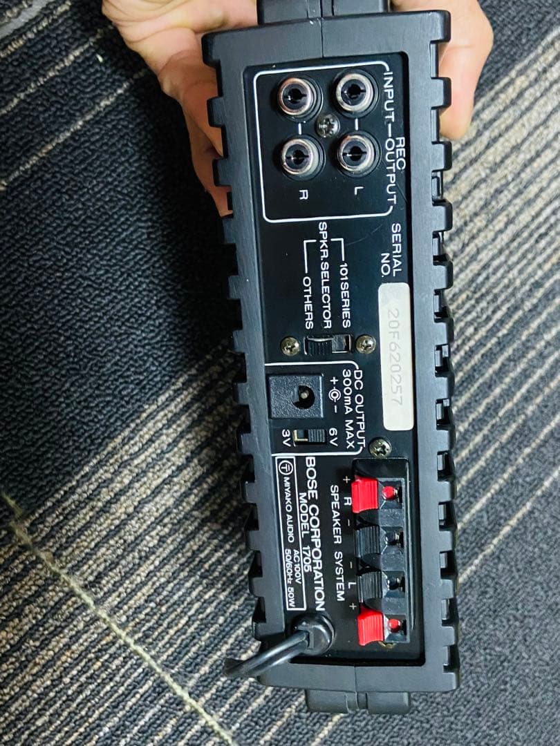 BOSE MODEL 1705 アンプ