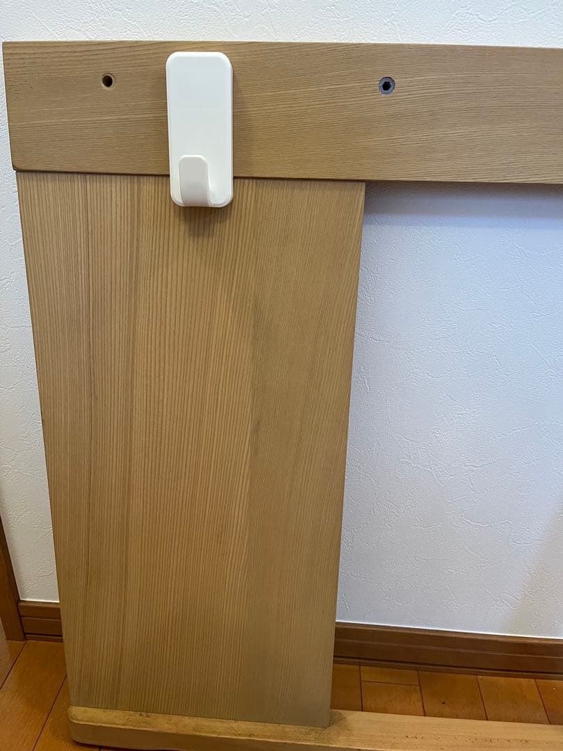 【直接取りに来れる方】木製学習机 デスクライト付き　ヒカリサンデスク