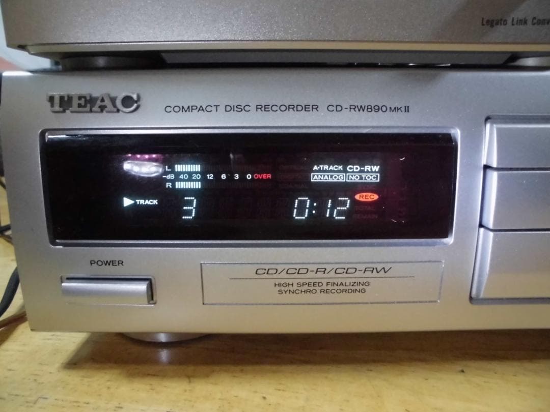 TEAC CD-RW890 MKII コンパクトディスクレコーダー