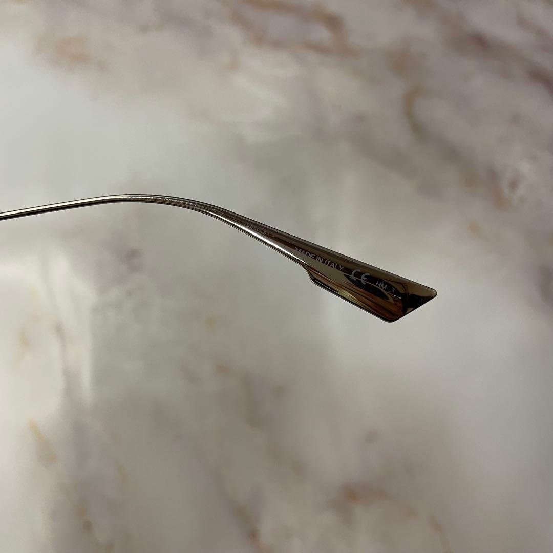 dior ディオール スクエア Y2K メタル モード サングラス ケース付き