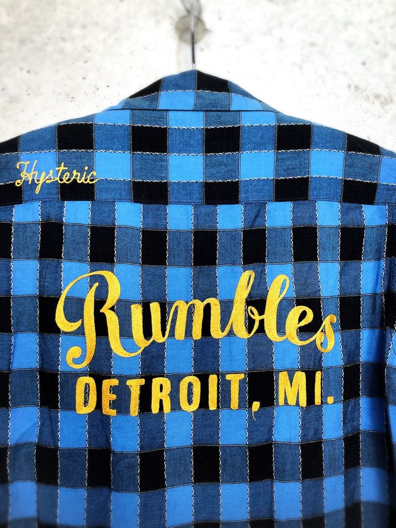 hysteric gramor ヒステリックグラマー　ボーリングシャツ　刺繍