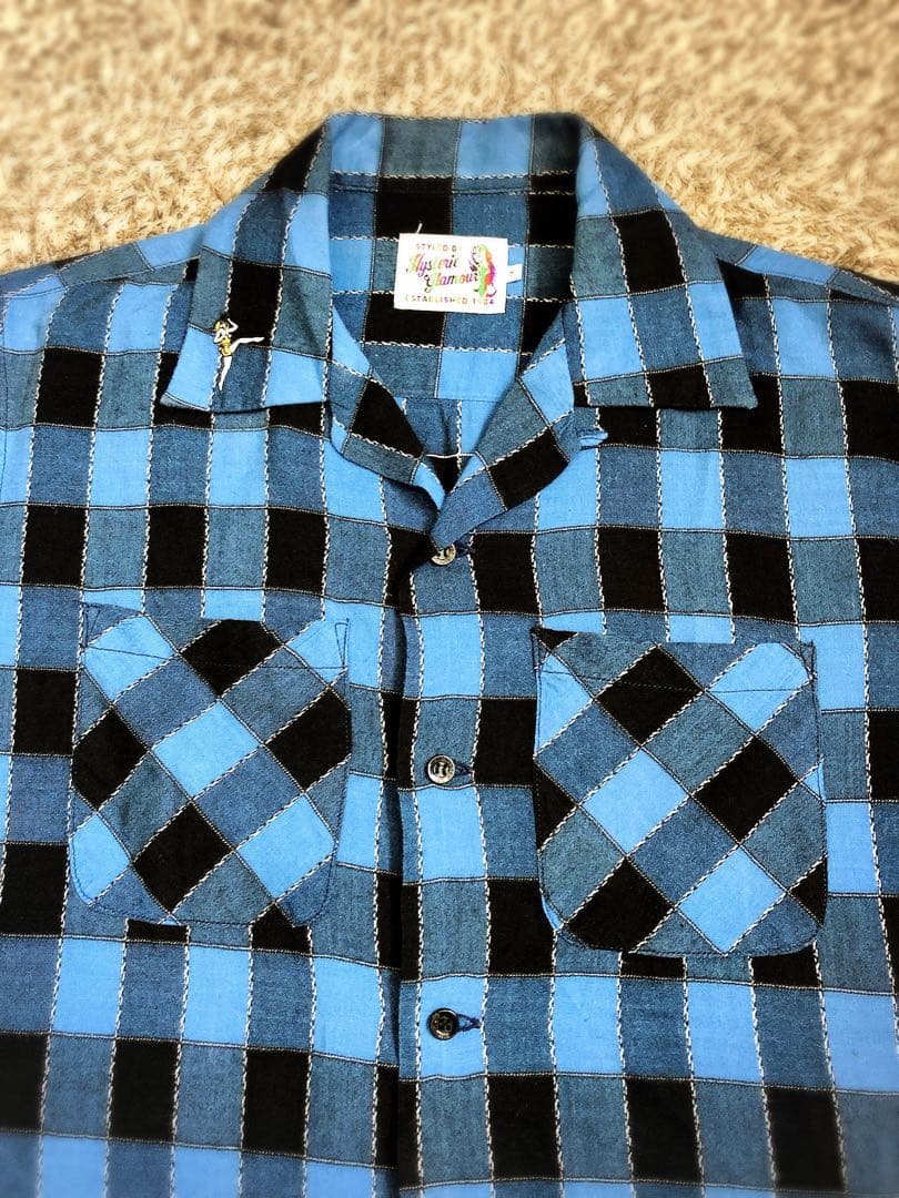 hysteric gramor ヒステリックグラマー　ボーリングシャツ　刺繍