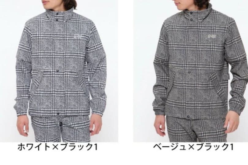 MASTER BUNNY EDITION チェック柄レインウェア