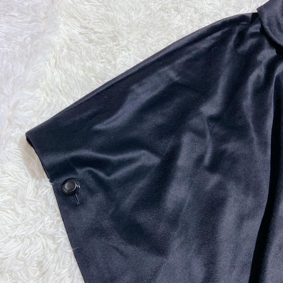 FUJII KEORI 藤井毛織　カシミヤ100% ポンチョ　ケープコート