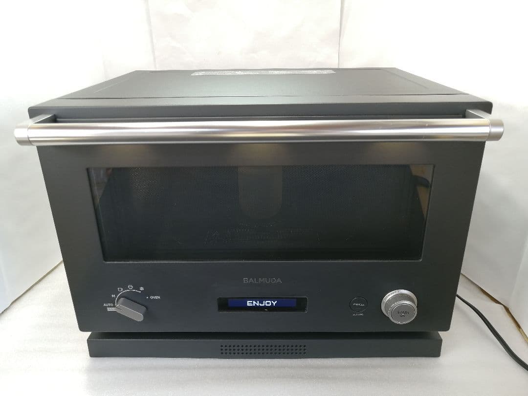 バルミューダデザイン　オーブンレンジ　ブラック　22年製　X