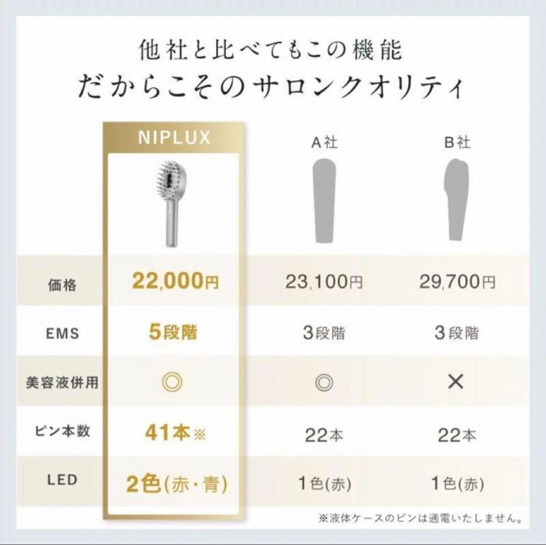 NIPLUX EMS LIFT BRUSH 美顔器　新品未使用